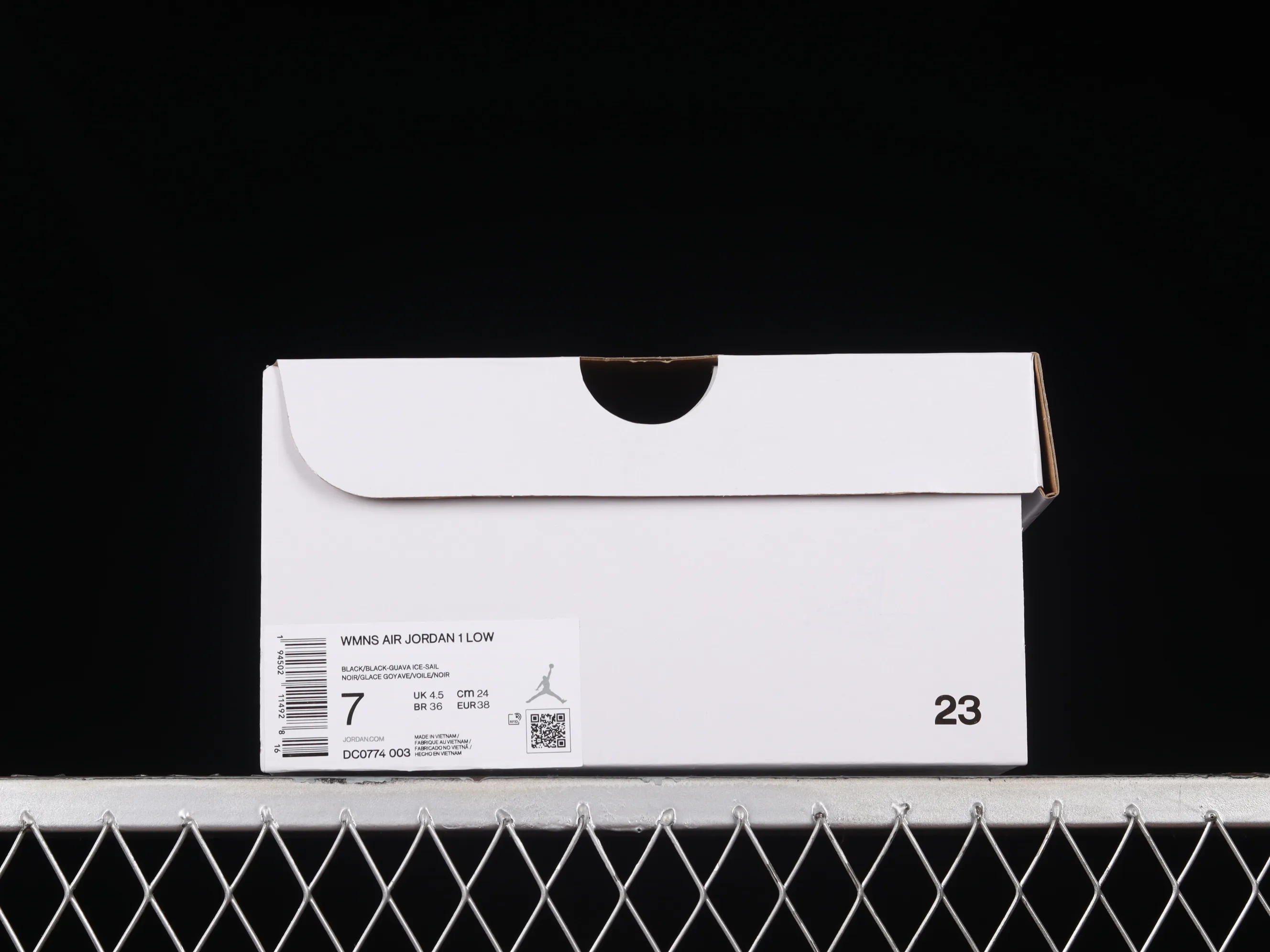 All categories Air Jordan Jordan series basketball shoes Air Jordan 1 Low G version pure original Air Jordan 1 Low AJ1 Joe 1 black powder low-top basketball shoes DC0774-003